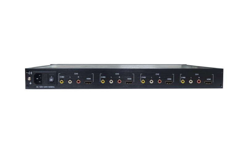 4 Channels H.264 IP Streaming Server